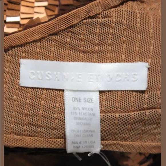 🔥🔥SOLD🔥🔥Copper sequin, one shoulder bolero. - Picture 5 of 5